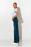 Jean wide leg μπλε