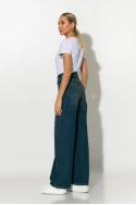 Jean wide leg μπλε