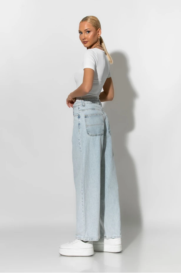 Jean baggy loose fit μπλε Jean baggy loose fit μπλε