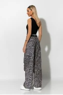 Cargo παντελόνα loose fit leopard μπεζ Cargo παντελόνα loose fit leopard μπεζ