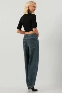 Baggy loose fit  jean μπλε