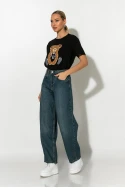Baggy loose fit jean μπλε Baggy loose fit jean μπλε