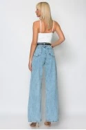 Jean straight leg μπλε ανοιχτό