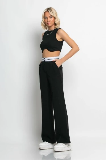 Tailoring παντελόνα μαύρο