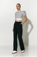 Παντελόνα frayed waist tailoring μπλε Παντελόνα frayed waist tailoring μπλε