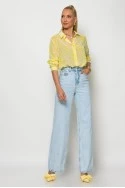 Jean straight leg μπλε ανοιχτό