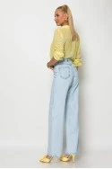 Jean straight leg μπλε ανοιχτό