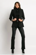 Jean flare μαύρο