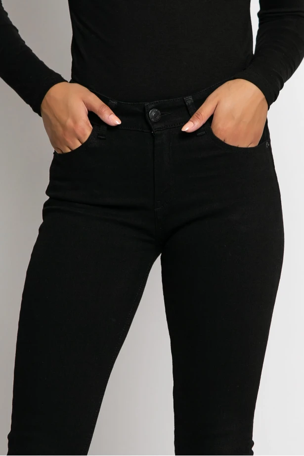 Jean slim fit μαύρο Jean slim fit μαύρο
