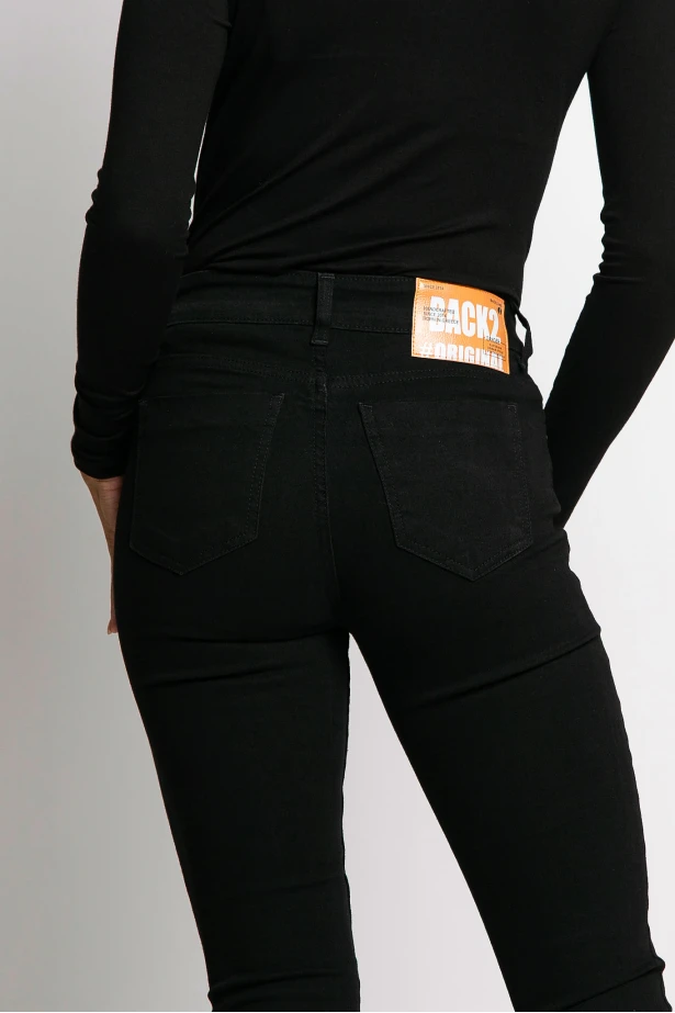 Jean slim fit μαύρο Jean slim fit μαύρο