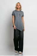 Jean flare fit μαύρο Jean flare fit μαύρο