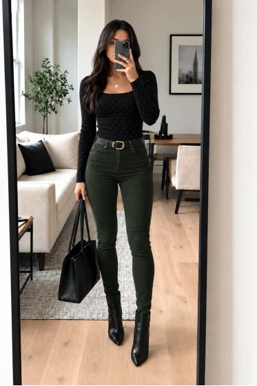 Jean loose fit μαλακό ύφασμα μπεζ