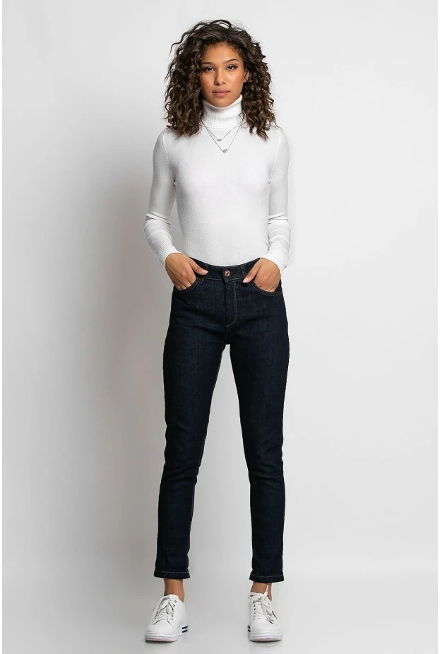 Jean loose fit μπλε ντένιμ