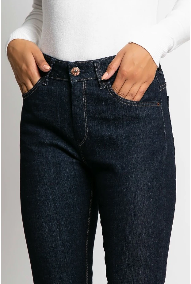 Jean loose fit μπλε ντένιμ