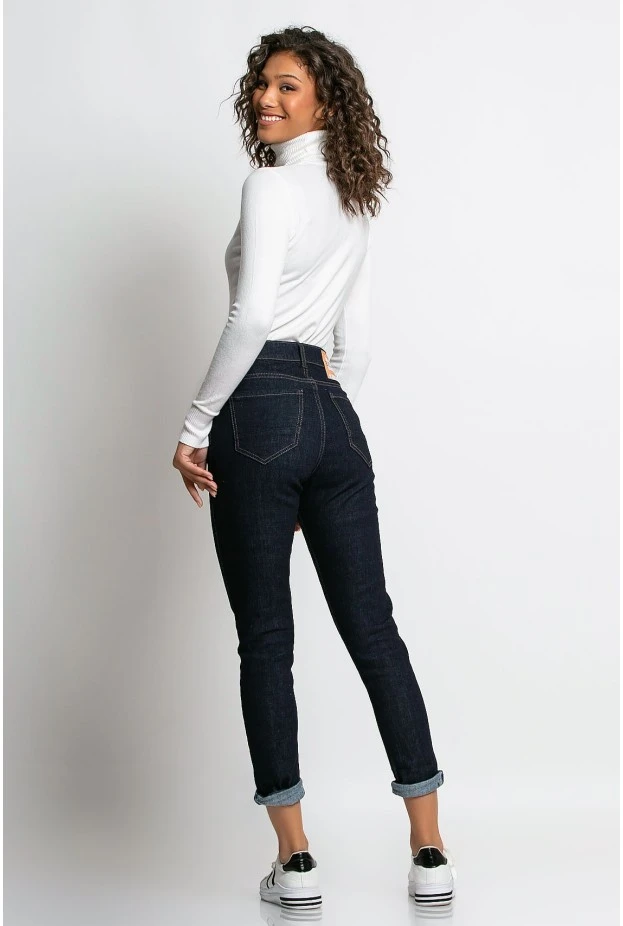 Jean loose fit μπλε ντένιμ