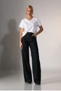 Basic t-shirt με v λαιμόκοψη λευκό