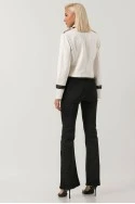 Jean flare fit μαύρο