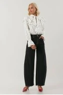 Jean balloon fit μπλε ντένιμ
