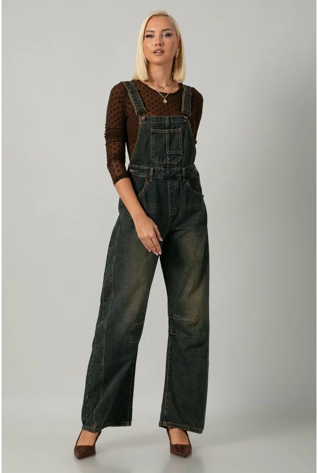 Jean balloon fit σαλοπέτα dirty blue