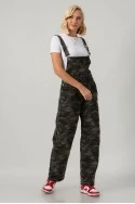 Jean σαλοπέτα militaire χακί