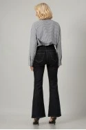 Jean flare push up μπλε ντένιμ