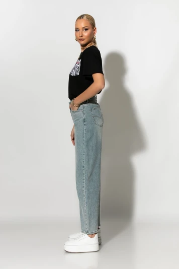 Banana fit jean μπλε 