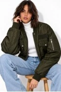 Jacket fly χακί