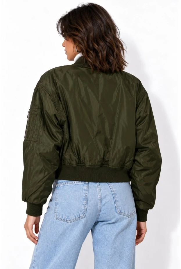 Jacket fly χακί