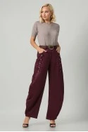 Πλεκτή μπλούζα κοντομάνικη πούρο