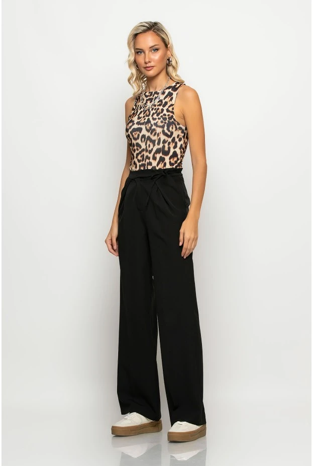 Κορμάκι leopard μπεζ