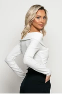 Μπλούζα off shoulder λευκό Μπλούζα off shoulder λευκό