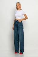Boyfriend jean μπλε σκούρο Boyfriend jean μπλε σκούρο