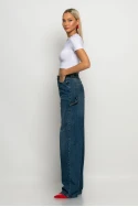 Boyfriend jean μπλε σκούρο Boyfriend jean μπλε σκούρο