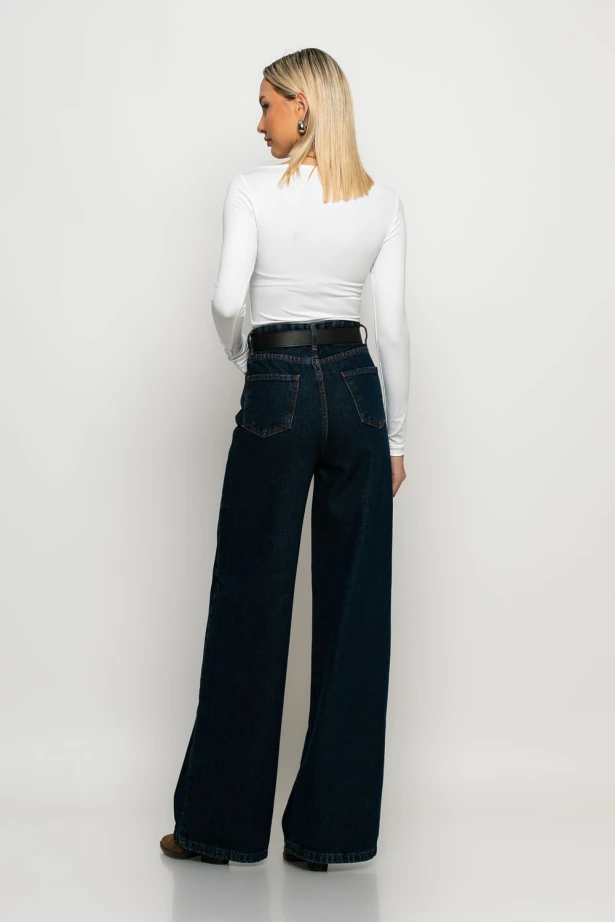 Jean baggy relaxed fit μπλε ντένιμ Jean baggy relaxed fit μπλε ντένιμ