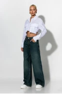 Baggy loose fit jean μπλε σκούρο Baggy loose fit jean μπλε σκούρο
