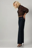 Jean wide leg μπλε ντένιμ