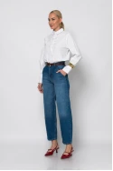 Jean baggy μπλε