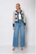 Jean wide leg high rise μπλε ανοιχτό