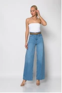 Jean wide leg high rise μπλε ανοιχτό