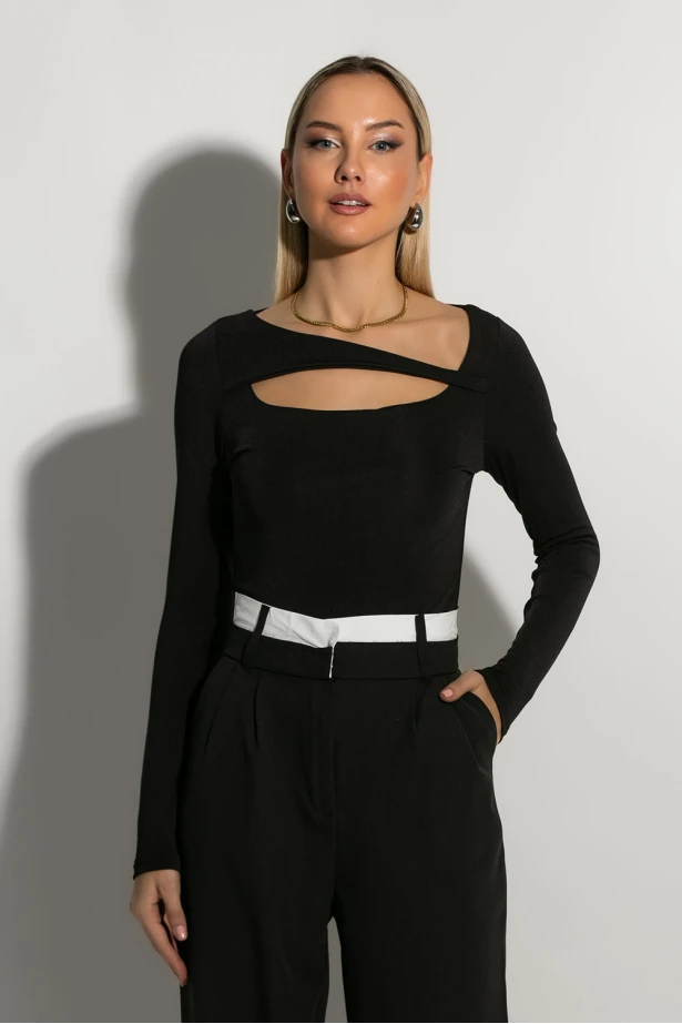 Παντελόνα tailoring μαύρο Παντελόνα tailoring μαύρο