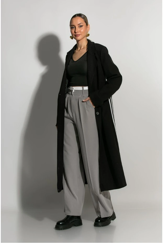 Παντελόνα tailoring γκρι