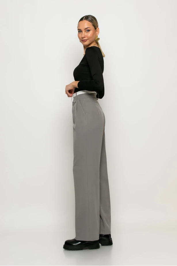 Παντελόνα tailoring γκρι Παντελόνα tailoring γκρι