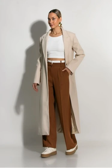 Παντελόνα tailoring γκρι