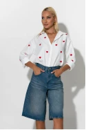 Jean baggy βερμούδα μπλε Jean baggy βερμούδα μπλε