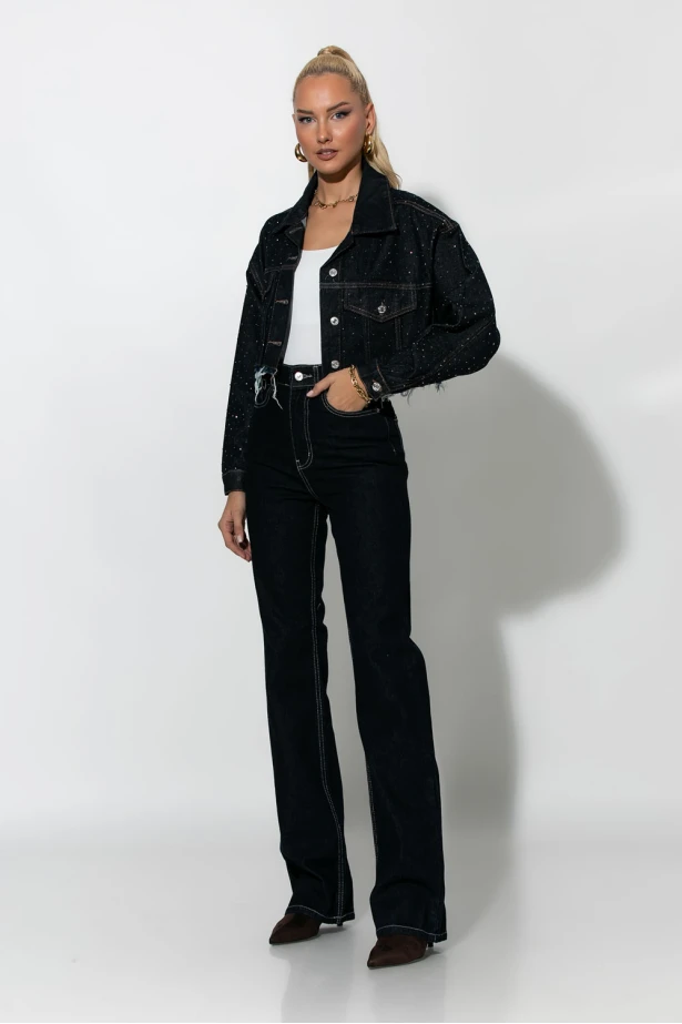 Jean straight leg μπλε ντένιμ