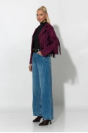 Jean wide leg με σχέδια ραφές μπλε Jean wide leg με σχέδια ραφές μπλε