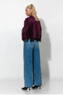 Jean wide leg με σχέδια ραφές μπλε Jean wide leg με σχέδια ραφές μπλε