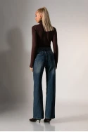Jean straight leg μπλε