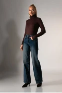 Jean straight leg μπλε