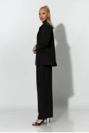 Σετ blazer και παντελόνι με στρας μαύρο Σετ blazer και παντελόνι με στρας μαύρο